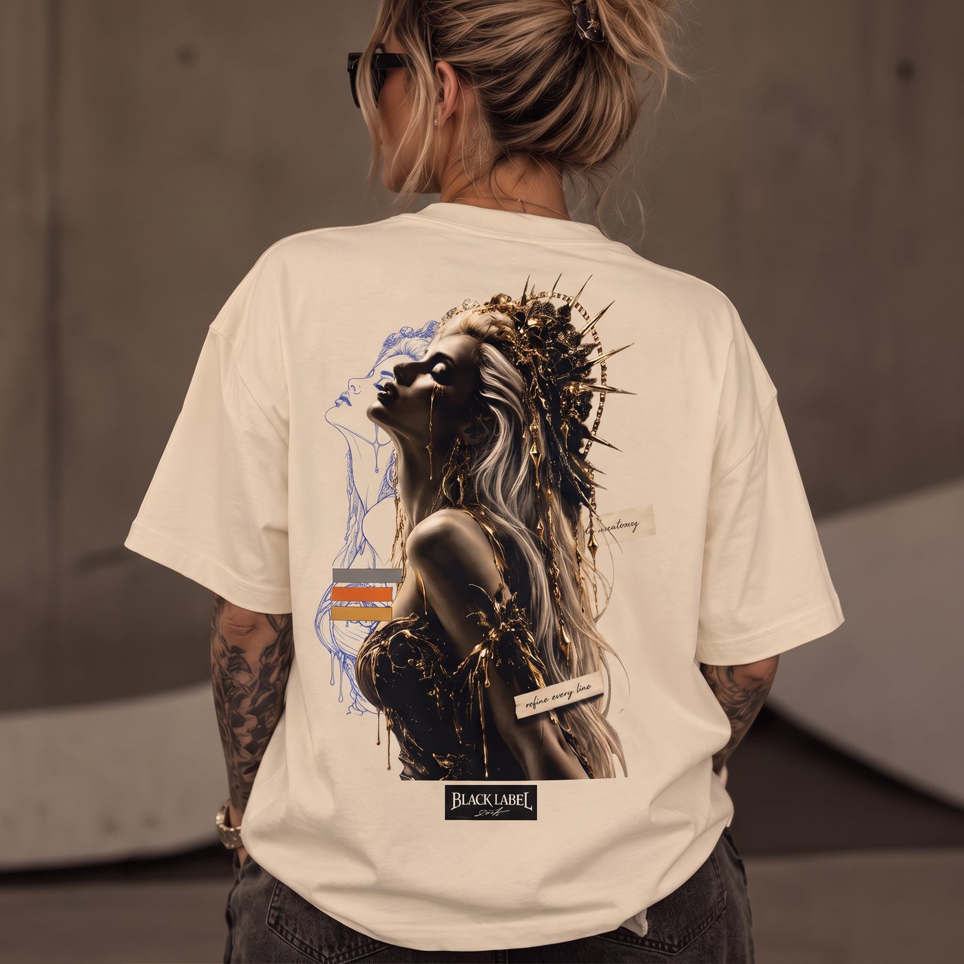 Oversized Tee Jedaloe · Refine Every Line, weergave 1