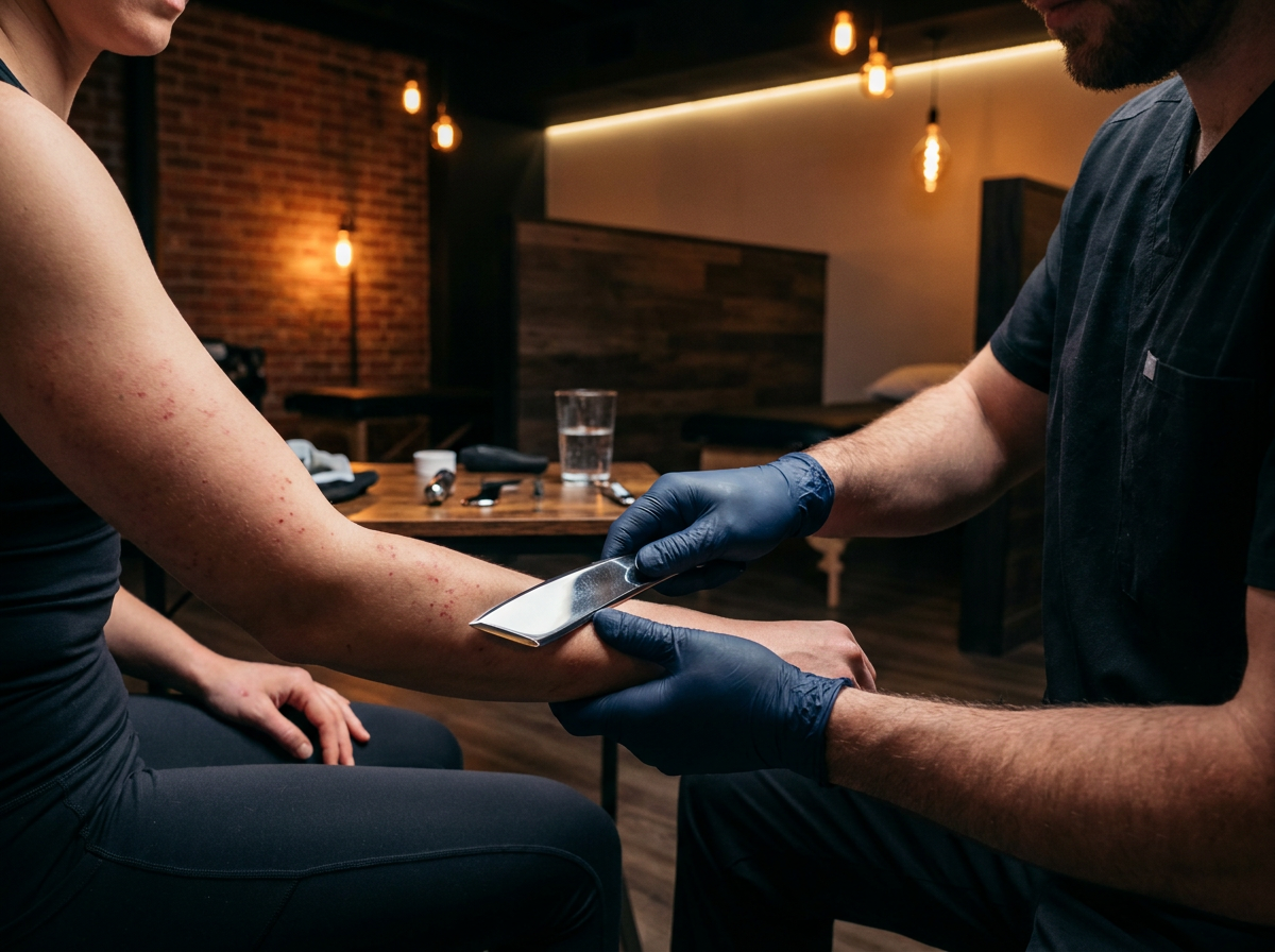 Muscle Scraping Therapy