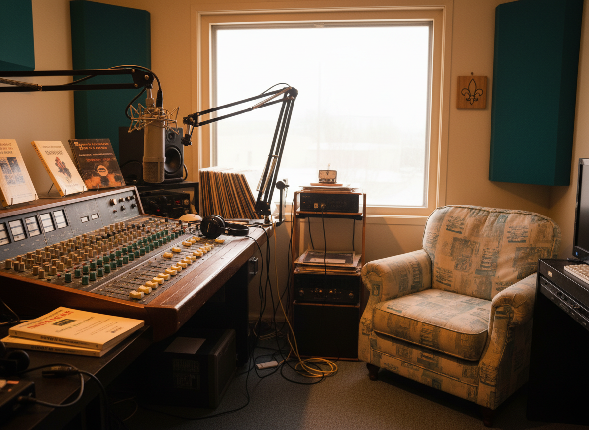Studio de radio communautaire