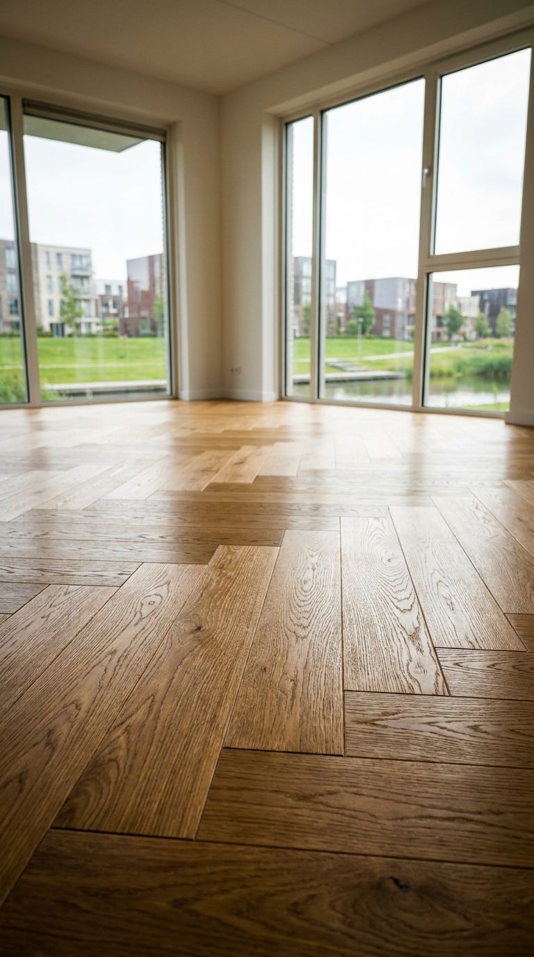 Parket schuren in Leidsche Rijn