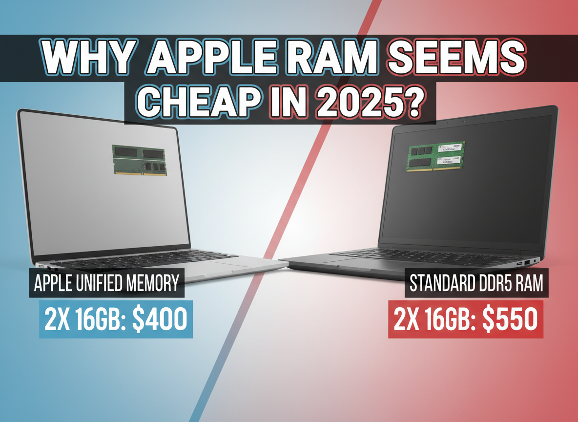 Comparativa RAM Apple barata 2025