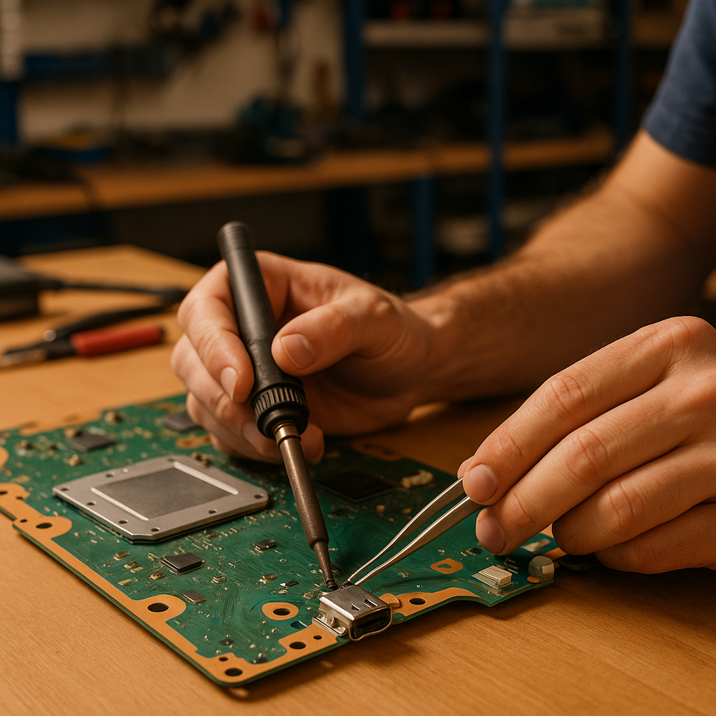 Reparación de puerto HDMI en consolas PS4 PS5 Xbox