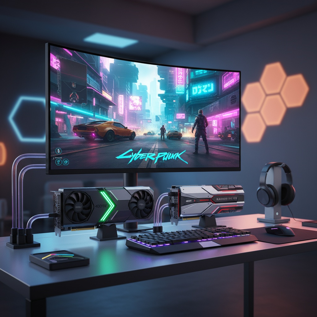Tarjetas Gráficas 2025 con Cyberpunk 2077
