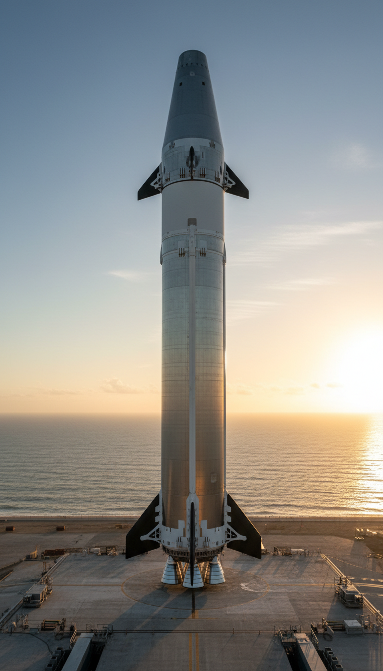 VANGUARD-3 SUPER HEAVY launch vehicle