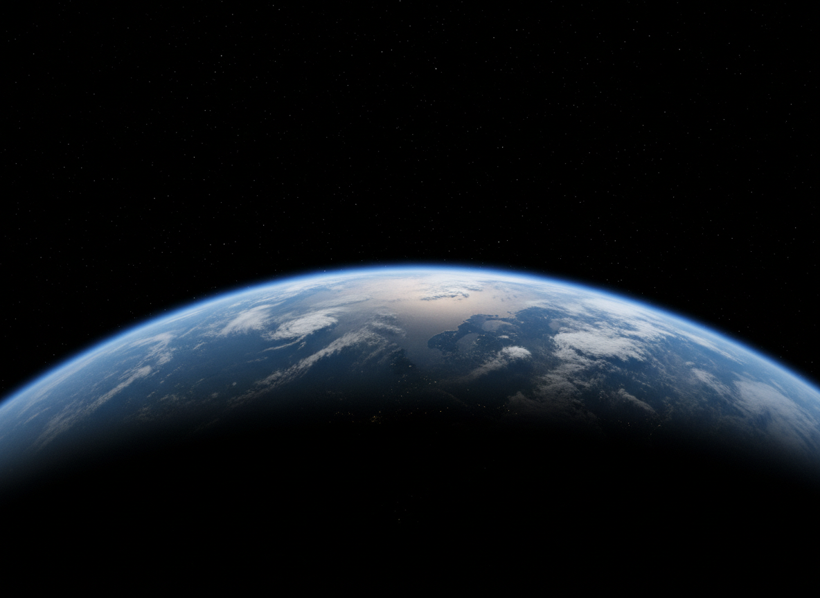 Earth from orbit