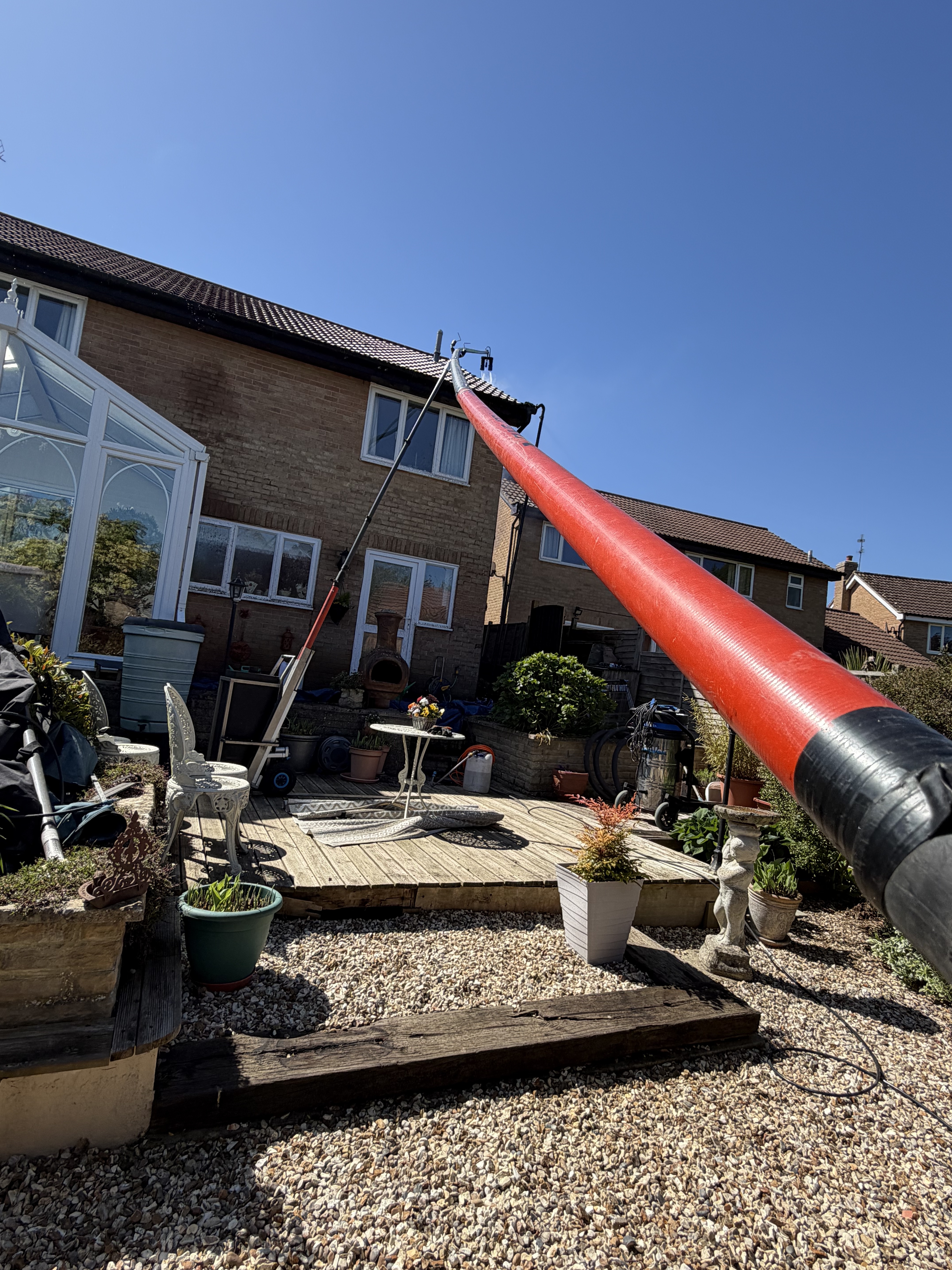 VDS Schoonmaakbedrijf — roofwand in actie