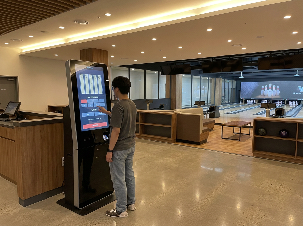 Self-Service Kiosk — No Staff Needed