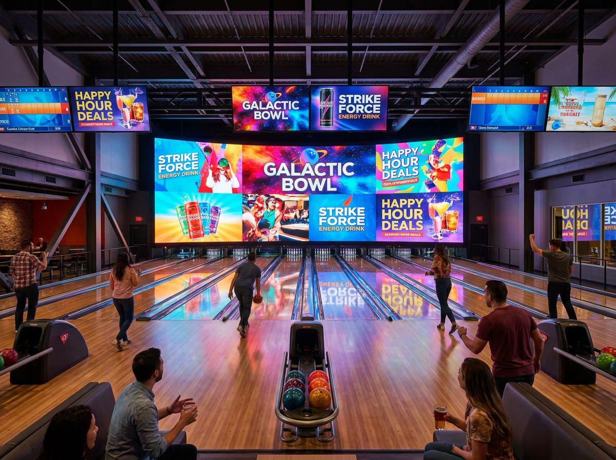 Built-In Marketing & Digital Signage