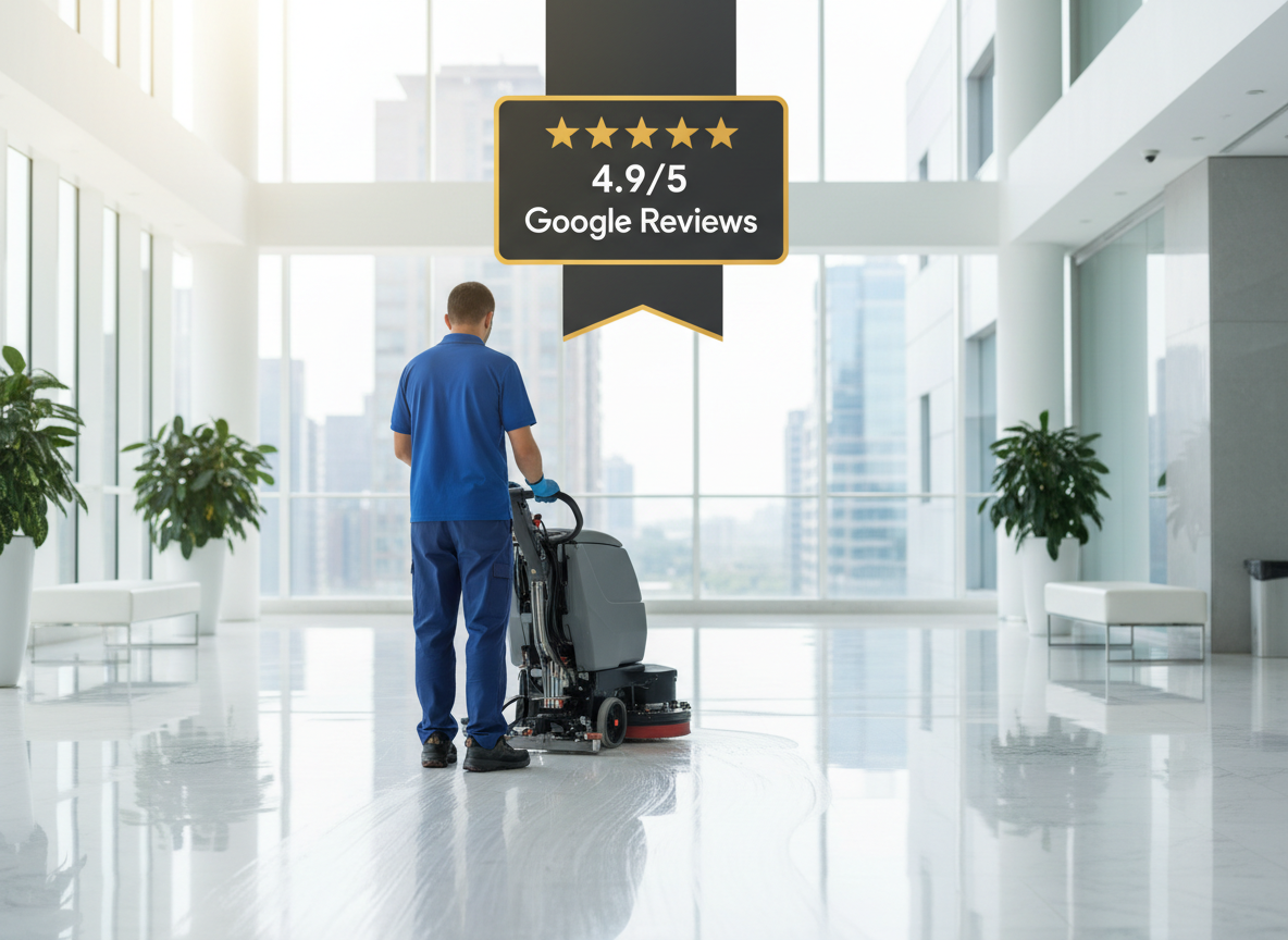 Commercial office cleaning