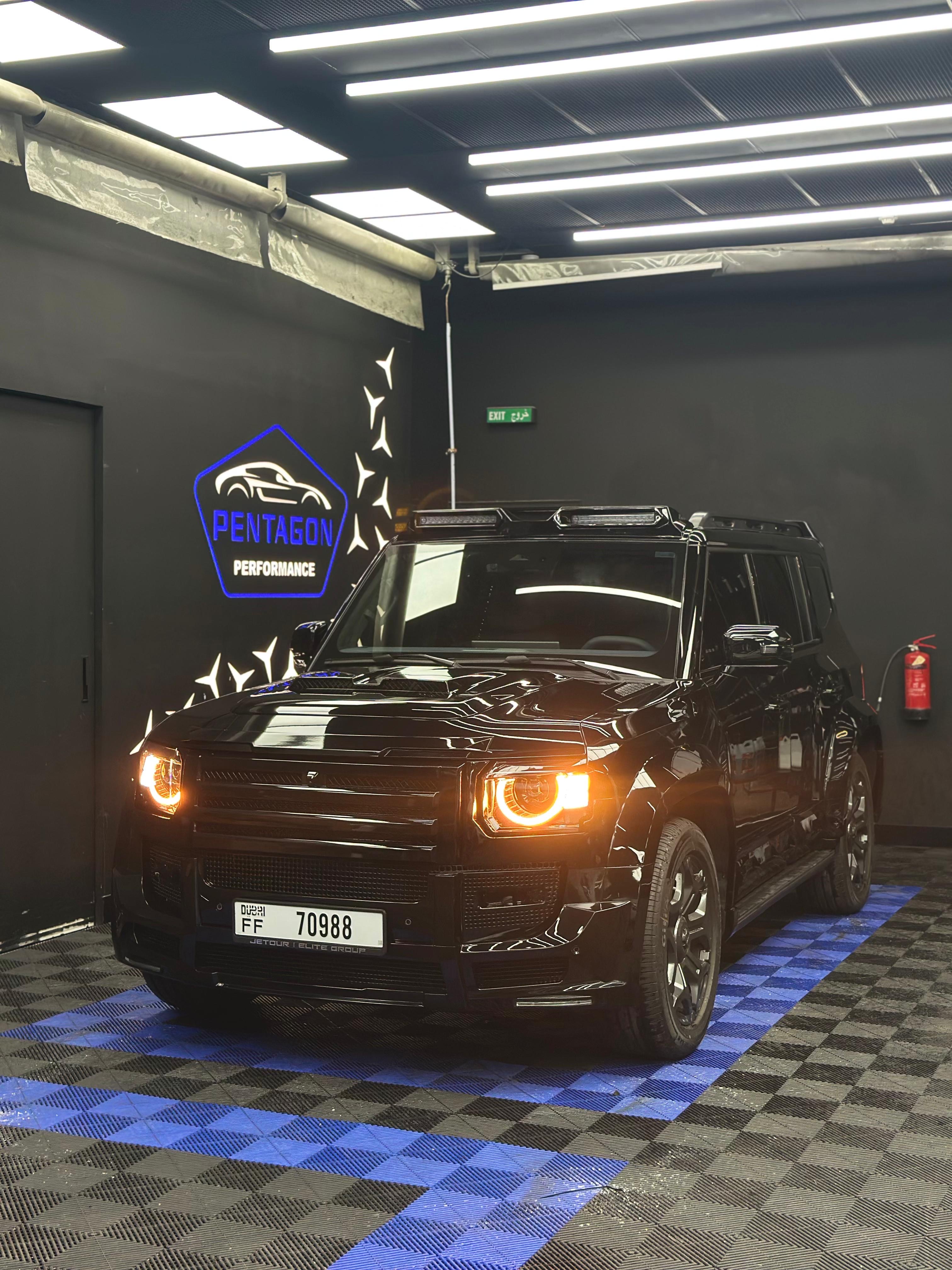 Jetour T2 Defender Bodykit — Pentagon Performance Dubai