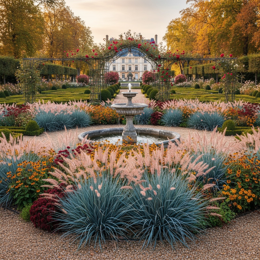Panicum Heavy Metal with blue foliage