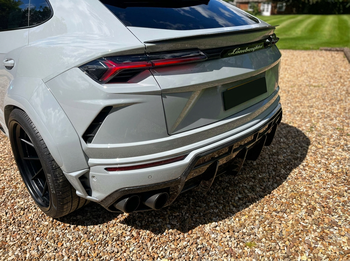 Lamborghini Urus — 1016 Industries forged-carbon rear diffuser and exhaust