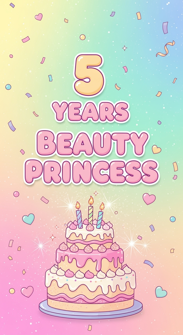 Beauty Princess 5 Years