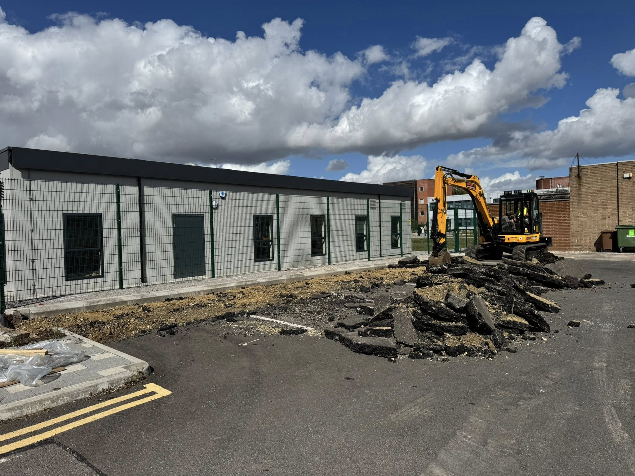 Groundworks for new university facilities Stratford upon Avon — M.Smithson LTD