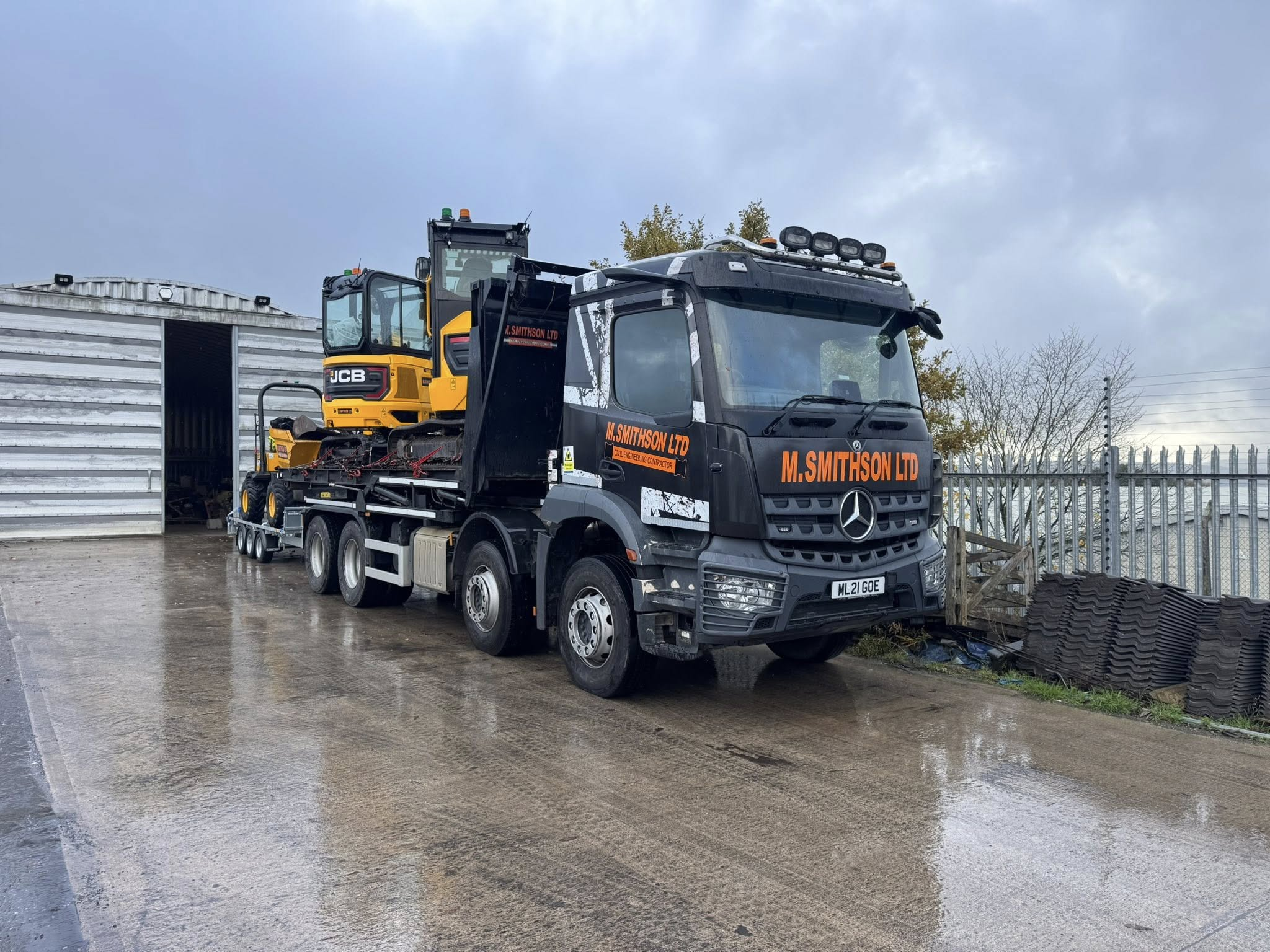 Government highways contract Ashford Kent — M.Smithson LTD civil engineering