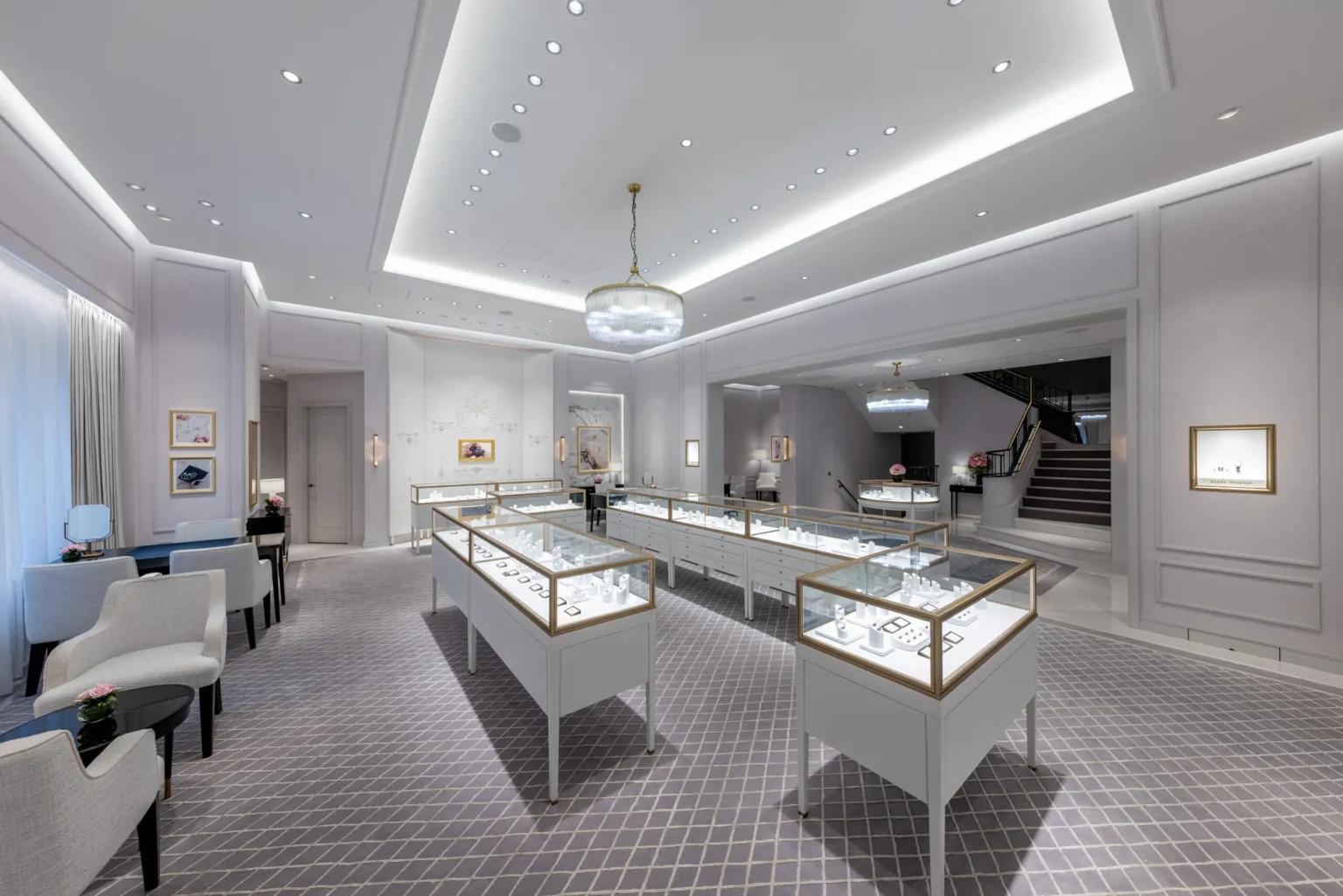 Salle principale Harry Winston Ginza