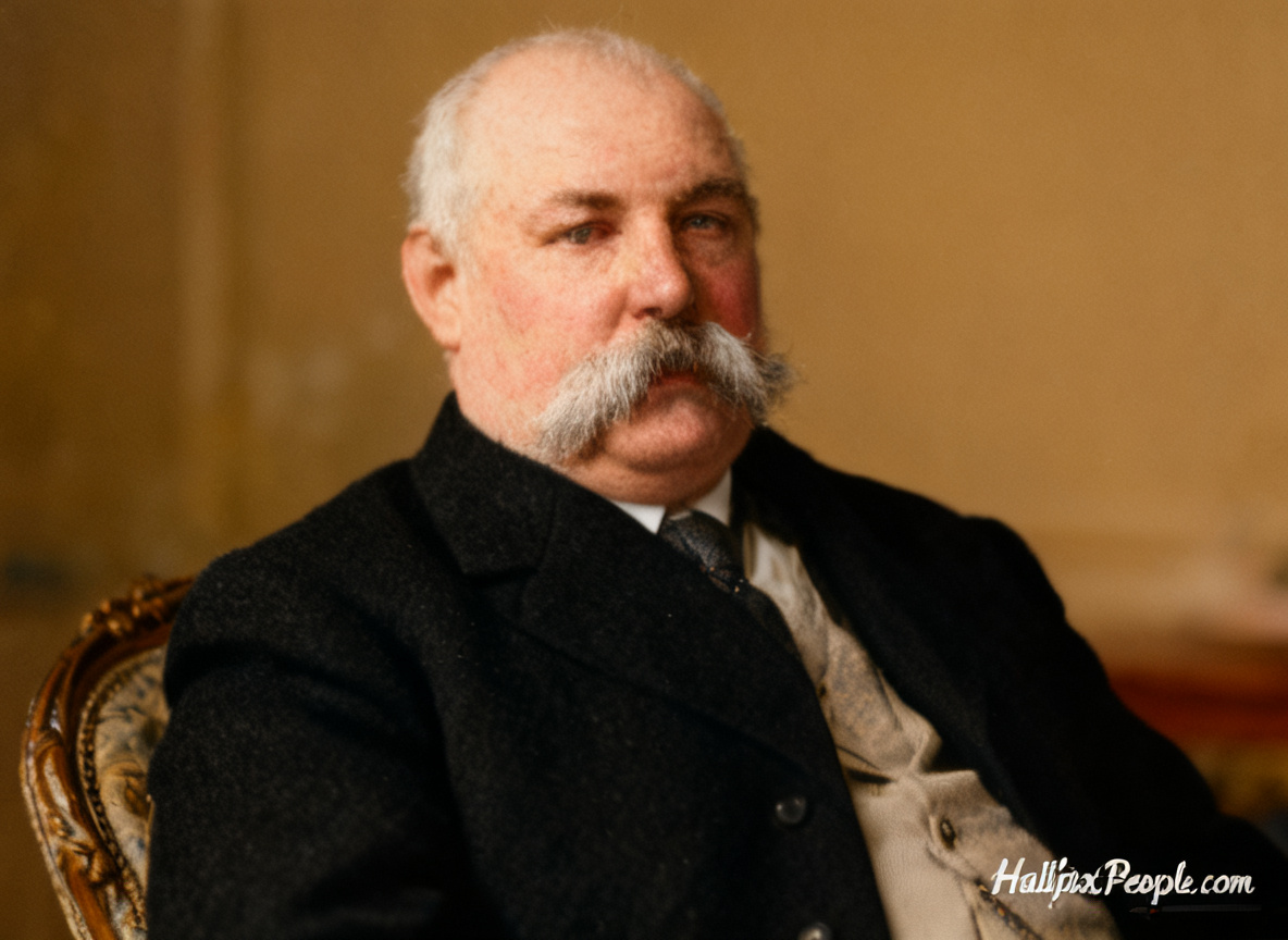 John Marsh portrait (AI-enhanced and colourised)
