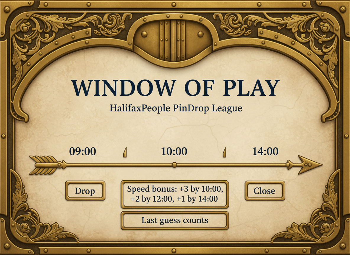 Window of Play timeline