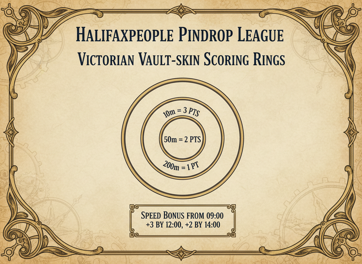 PinDrop scoring rings diagram