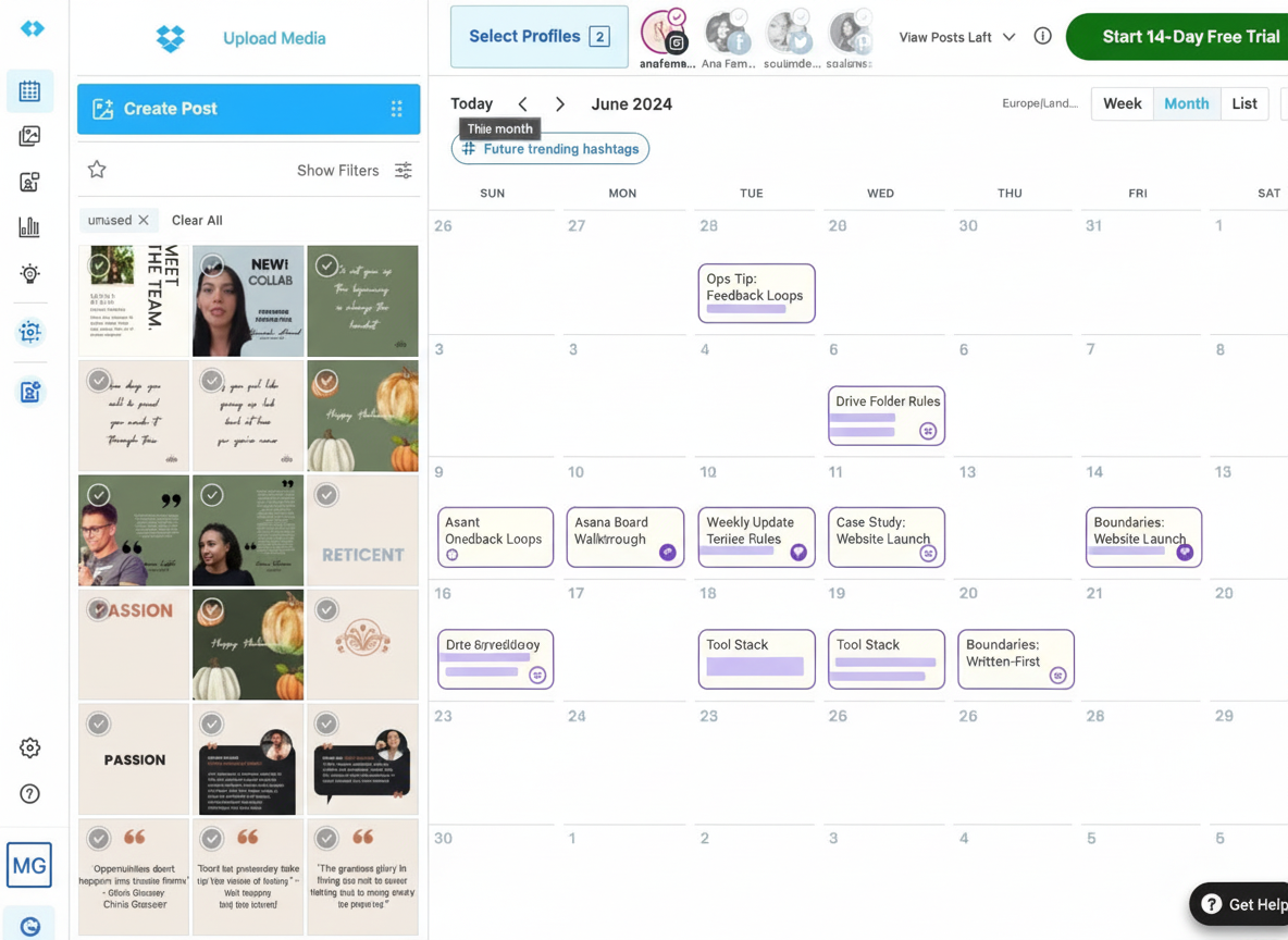 Social Scheduling System