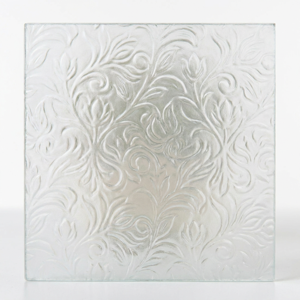 Pilkington Mayflower patterned glass