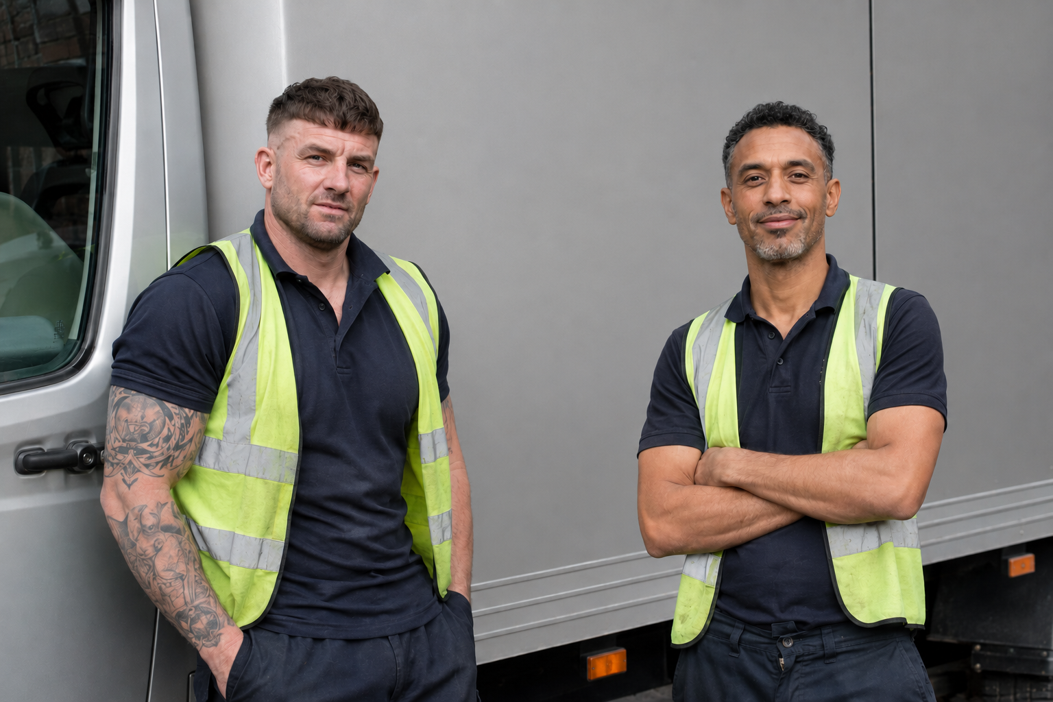 Jake and Leeroy — Delivery Crew at The Honest Bed Company