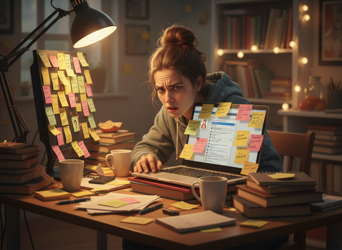 The side hustle trap — overwhelmed by too many choices