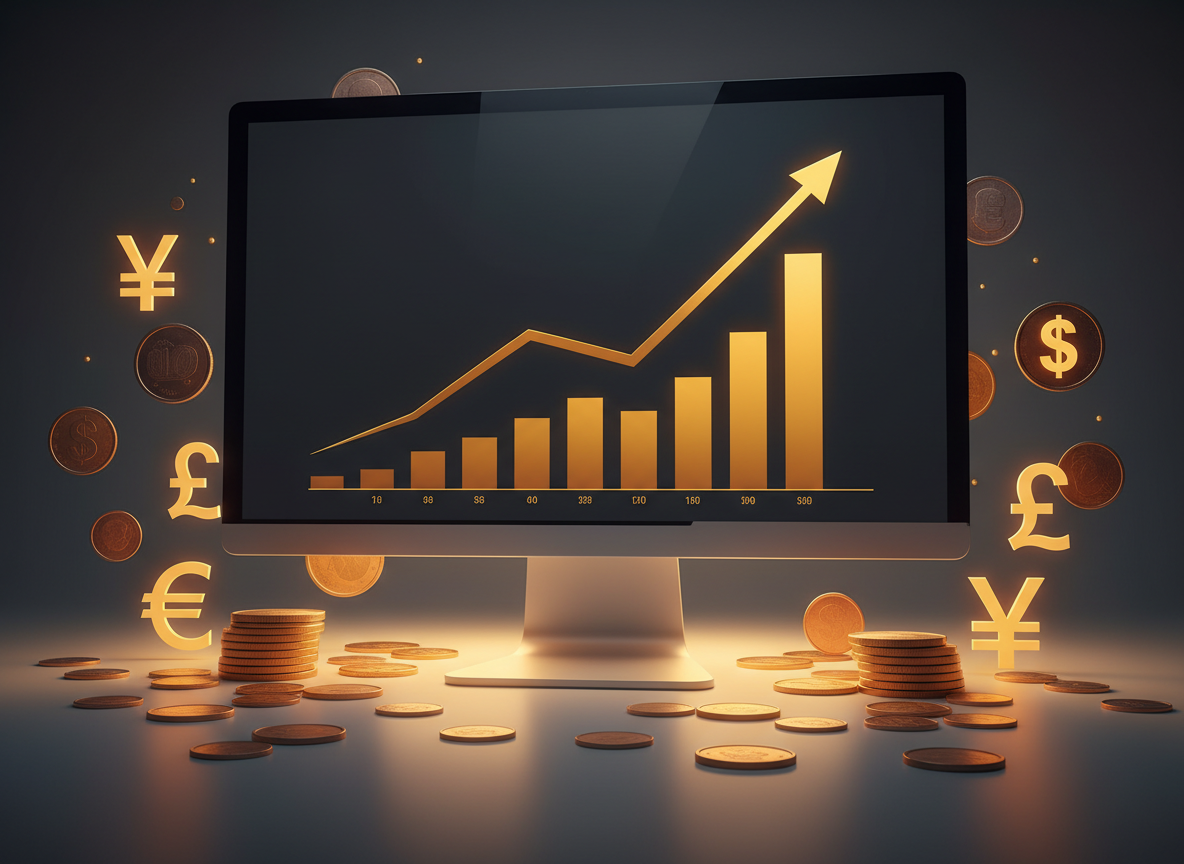 Affiliate income compounding over time