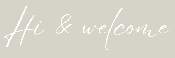 Hi & welcome