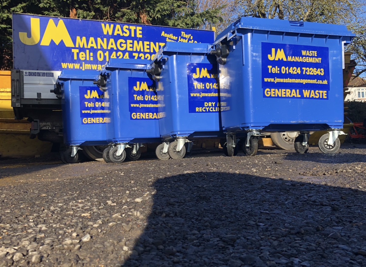 JM Waste Management commercial wheelie bins