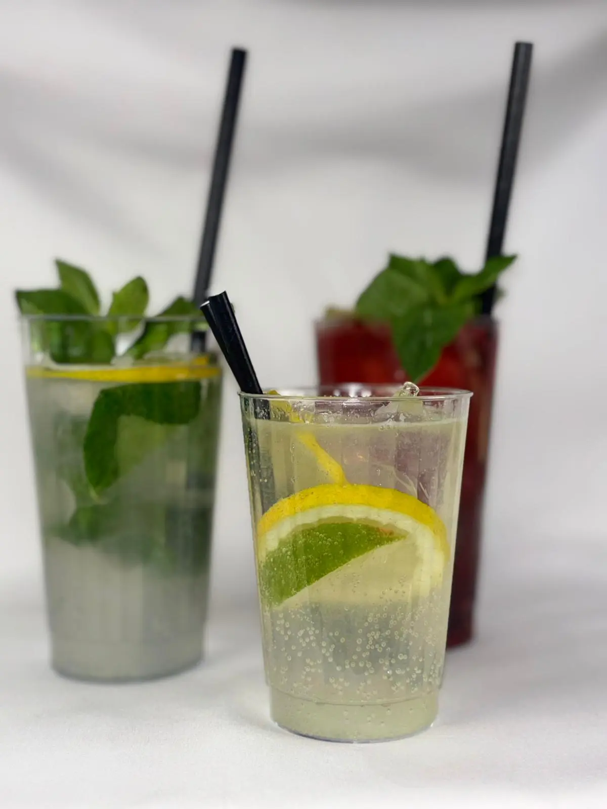 Kokteli – mojito, gin tonic i berry koktel sa svježom mentom i limunom