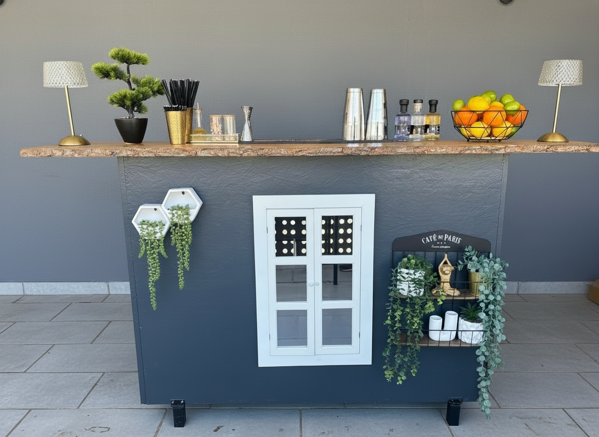 BarUp mobilni bar – profesionalni setup za cocktail catering