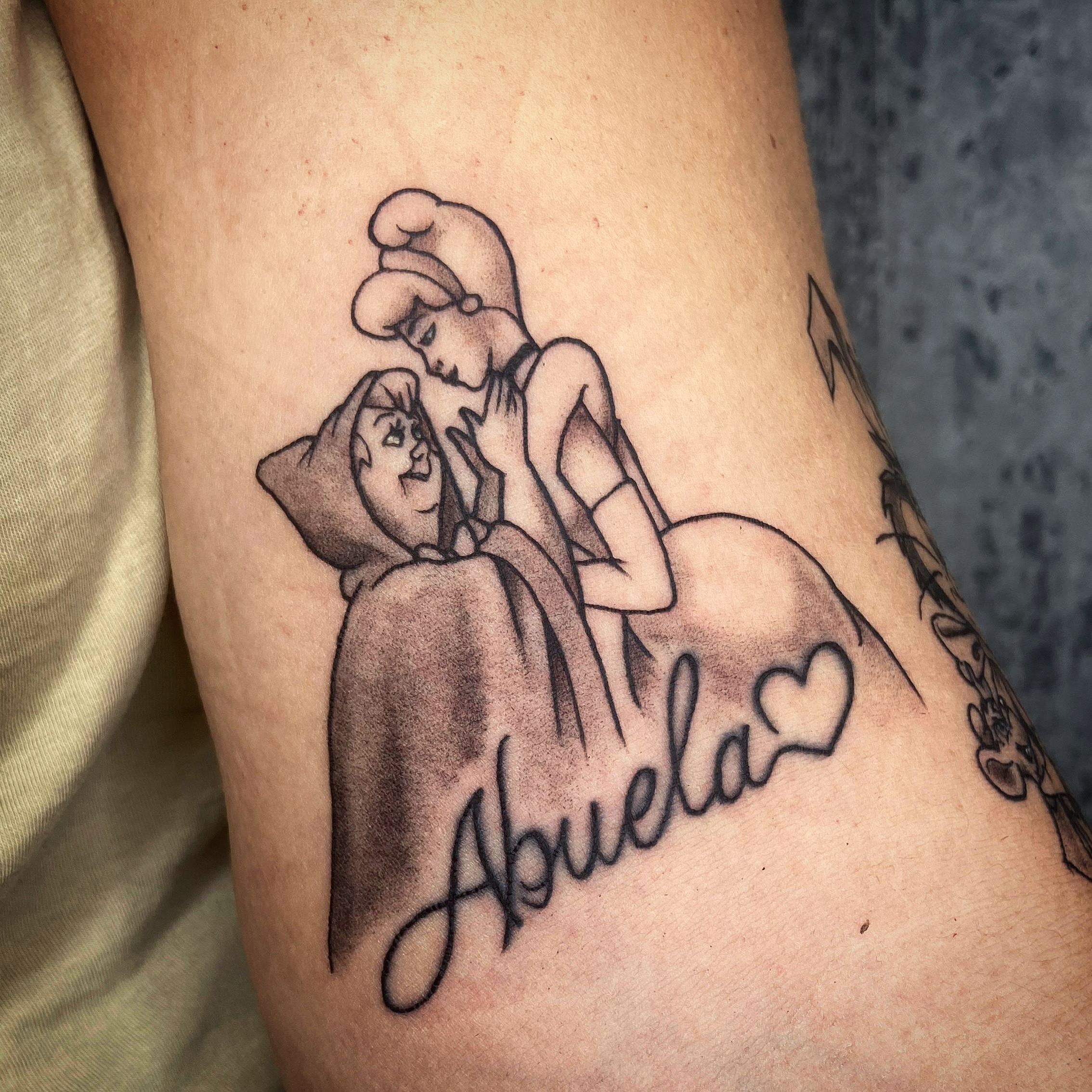 Tatuaje de Aurora (Disney)